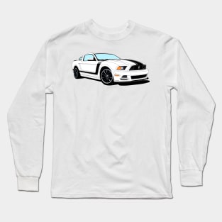 Boss 302 White Long Sleeve T-Shirt